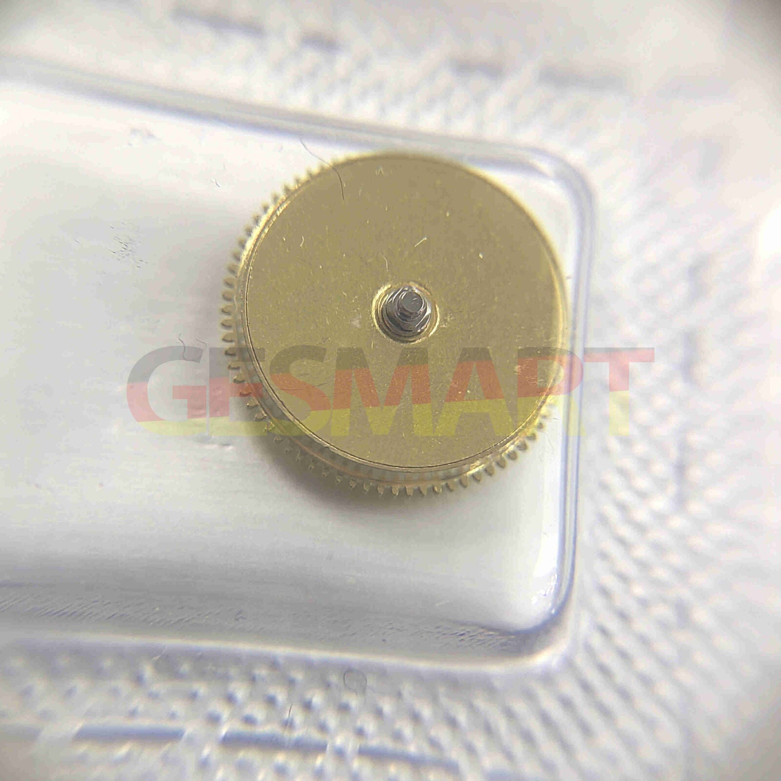 Golden barrel mainspring for Miyota 8200 8215 watch movement, durable replacement part by Generic.