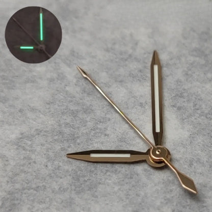Multicolor Watch Hands with  C3 Green luminous for NH34 NH35 4R35 NH36 4R36