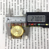 26mm Round Case Golden Nail Seagull Manual Mechanical Ladies Watch with Band