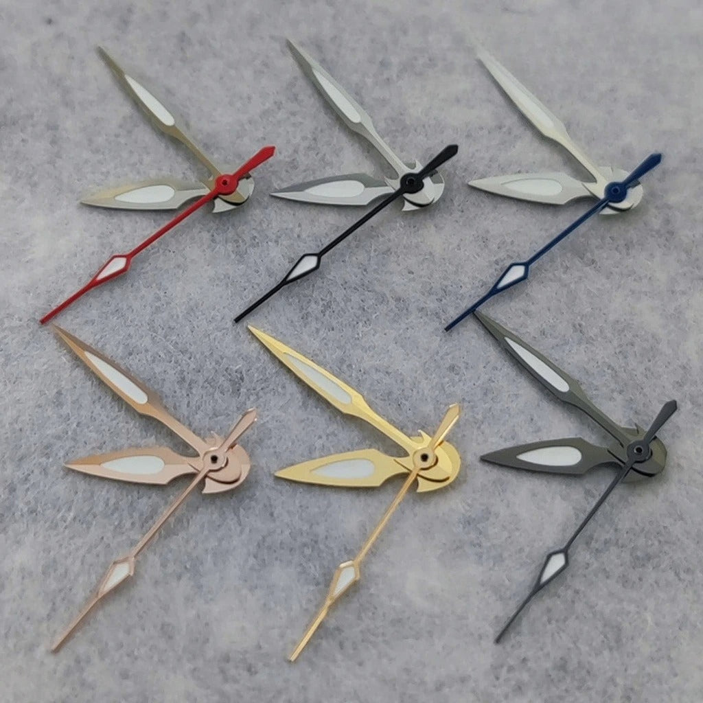 Green Luminous NH35 Watch Hands Pointers For NH34 NH35 NH36 4R 7S Movement