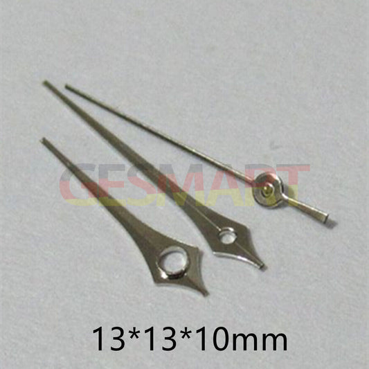 13 mm silberner spitzer Uhrzeigersatz für Miyota 2035 2115 2105 2305 2315 Uhrwerk