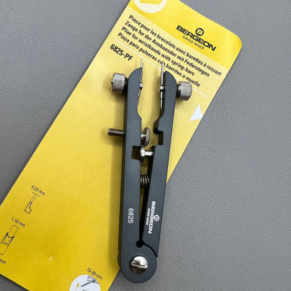Pince Bergeon 6825-PF suisse pour barrettes de bracelet, outil de retrait
