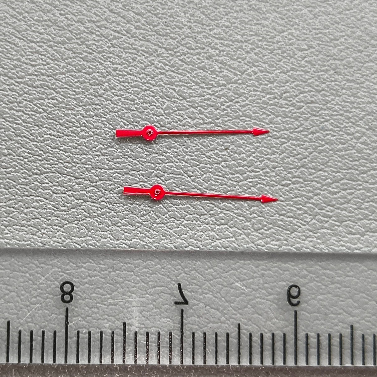 2 PIECES 11mm Red Second Hands for Miyota OS10 OS20 OS30 Movement