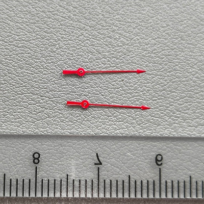 2 PIECES 11mm Red Second Hands for Miyota OS10 OS20 OS30 Movement