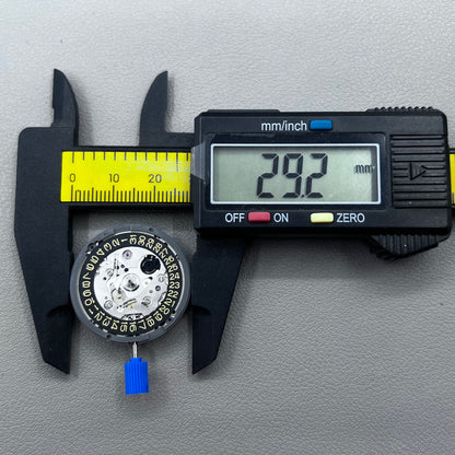 Seiko NH35 NH35A Golden Date Automatic Mechanical Movement SKX007 Crown@3.0