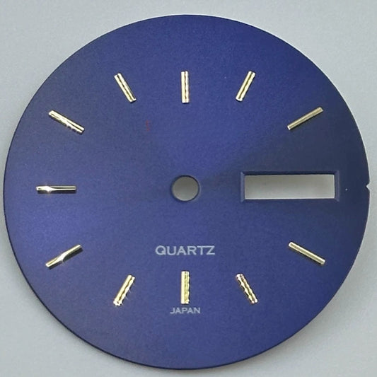 Blue 28.5mm Golden Nail Datejust Dial, no lume, fits 2305 movement, elegant watch accessory.