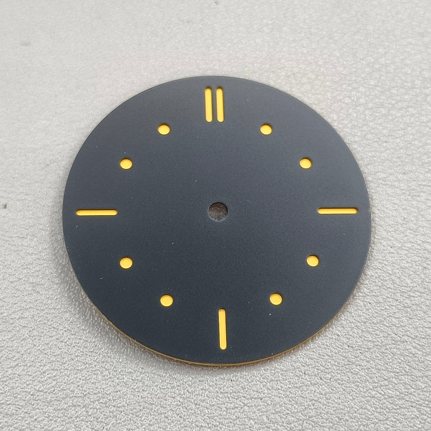 39mm Green Luminous Black Dot Watch Dial Suitable for Movement ETA 6497/6498