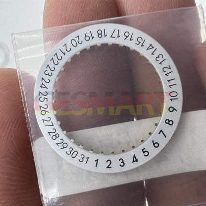 OM Font Date Disk showing date wheel for ETA 2824 watch movement with date at 6 o'clock slot