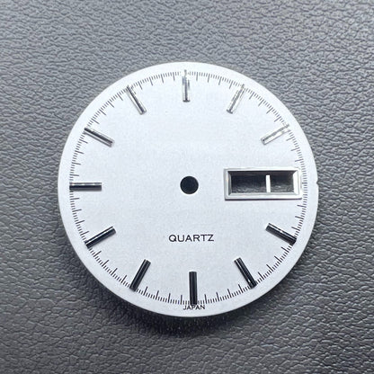 28.5mm White No Lume Datejust Modified Watch Dial for 2305 Movement