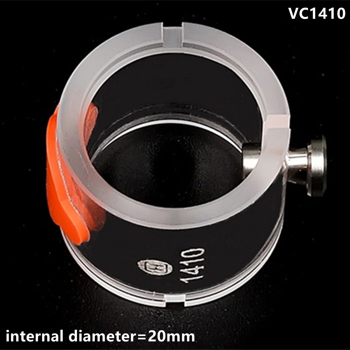 New Plastic Movement Holder with Knob for VC1410 watch repair, secure grip for precise movement handling
