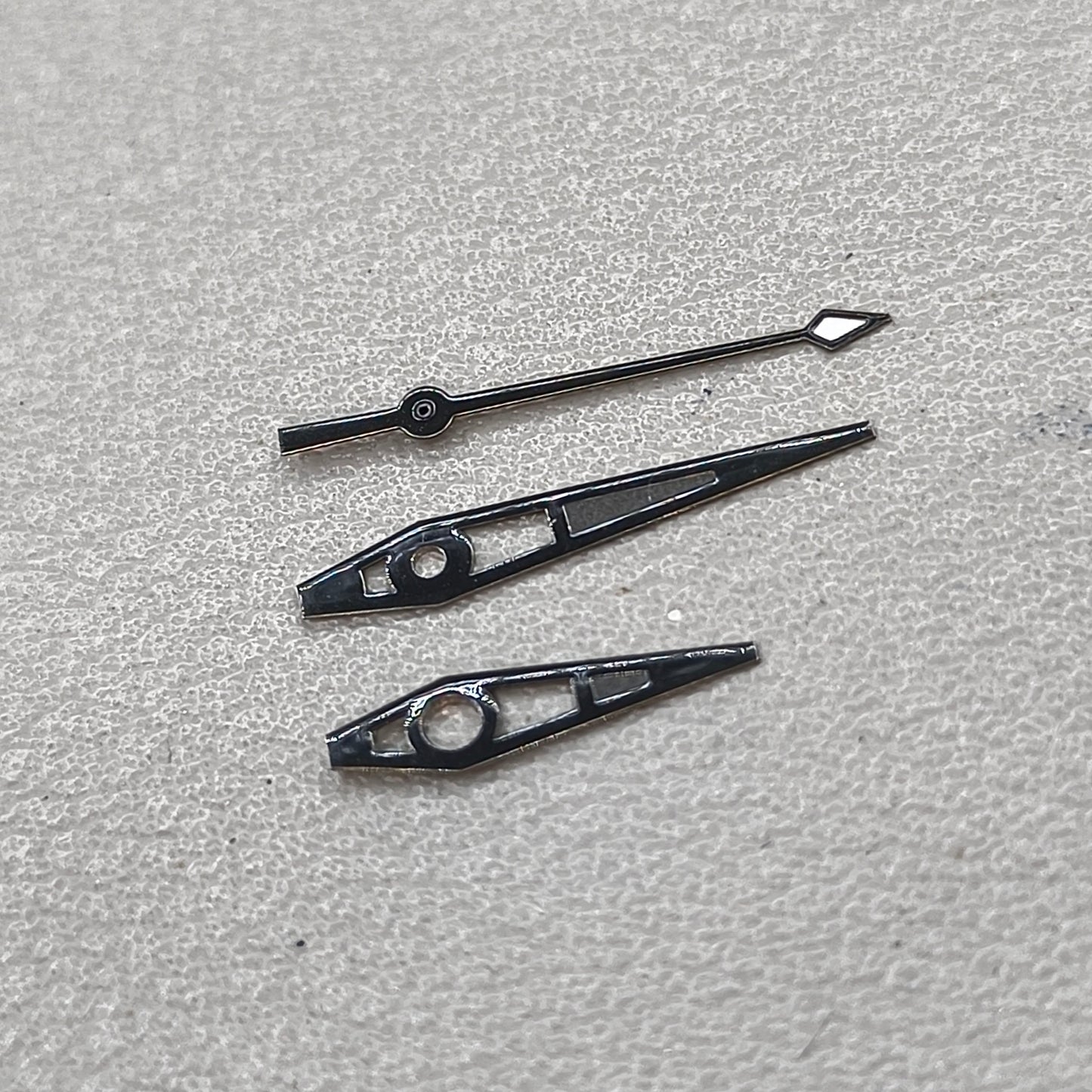 Black Big Arrow with Green Lume Watch Hands for NH35/36 NH38 NH72 NH70