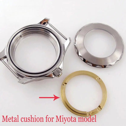 41mm Sapphire Watch Case For NH35 NH36 Miyota 8215 821A ETA 2836 DG 2813