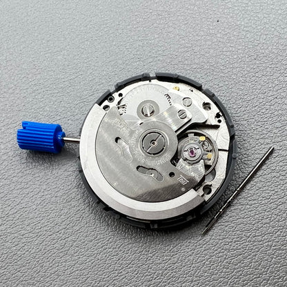 Black Blue Lume watch accessory showcasing Miyota NH36A automatic movement with 3.0 crown position.