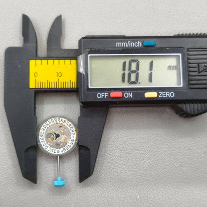 Miyota 6L12 Quartz Movement Replace Miyota 6L02 Single Calendar Date@3