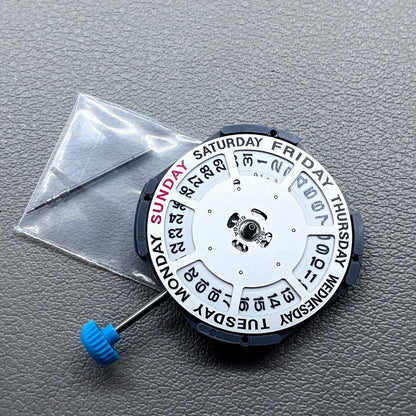 Japan Miyota 6M50 quartz watch movement with 3 hands for precise timekeeping in watch accessories.