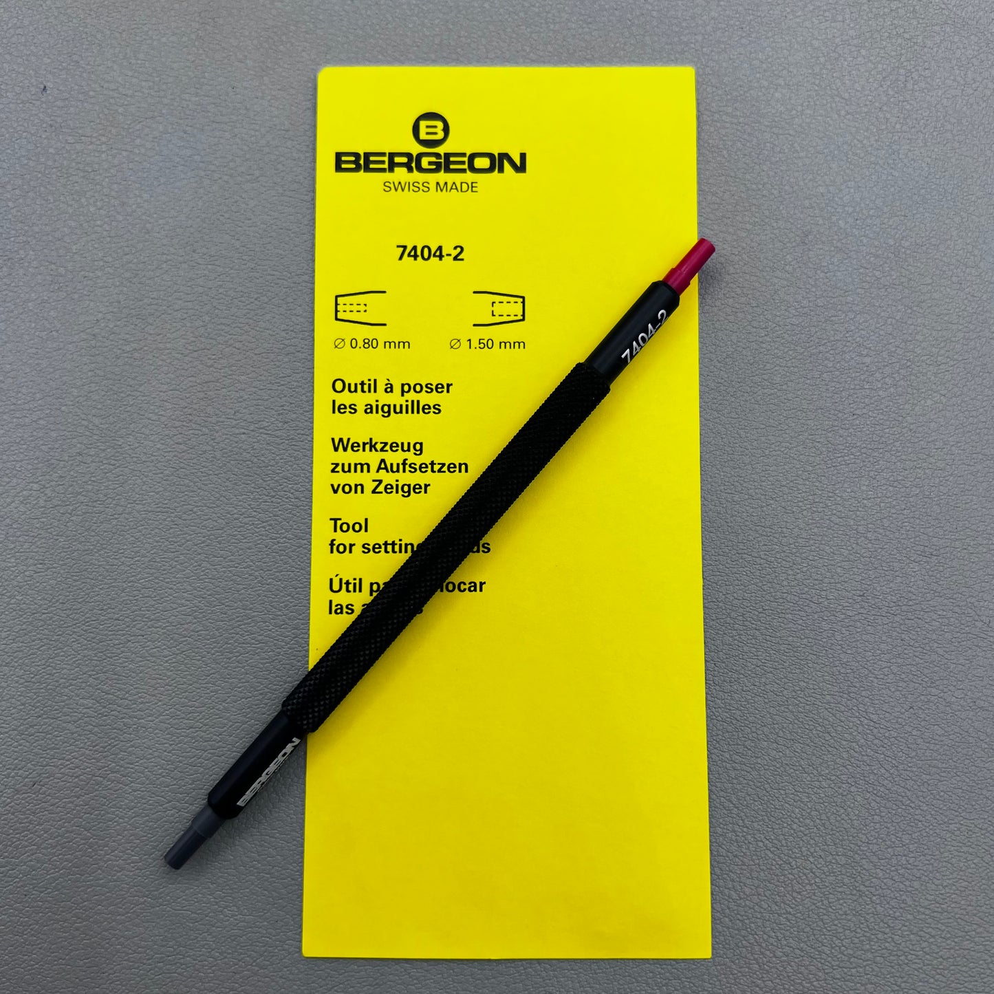 Swiss Bergeon 7404-2 Watch Hands Fitting