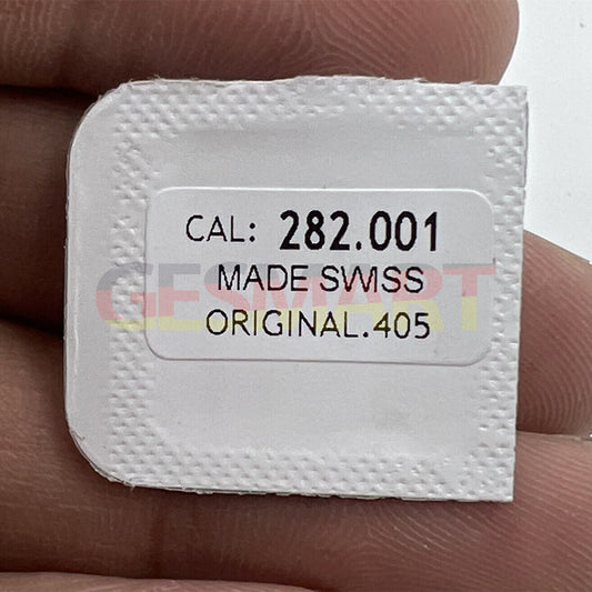 China Made watch winding stem compatible with ETA 282.001 movement for precise time adjustments.