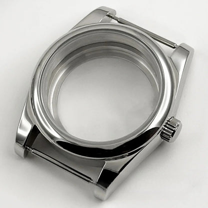 36MM/40MM Round Bezel Watch Case Sapphire Crystal for NH34 NH35 NH36 ETA2824