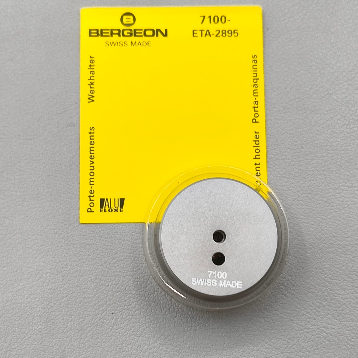 Swiss Bergeon 7100-ETA-2895 Standard Watch Movement Holder for ETA 2895