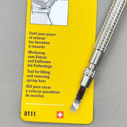 Swiss Bergeon 8111 Fitting And Removing Spring-Bar Replacement 6111