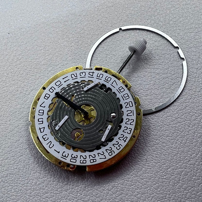 Swiss ISA 8171 Quartz Movement Date@4 White Disk 6 Hands Movement