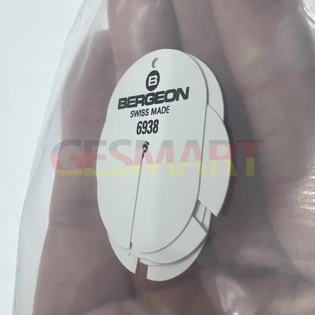 Bergeon 6938 watch dial protectors, durable set for precise watch repairs and maintenance