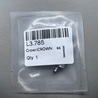 Replacement Silver Watch Crown Generic for Conquest L3.785