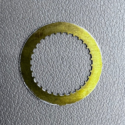 White date disk with clear numerals for Seagull 2824 watch movement, date window at 3 o'clock.