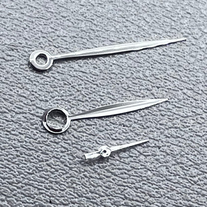 Leaf Shape Silver Willow Watch Hands for Seagull ST3600/ST3621/ETA6497/ETA6498