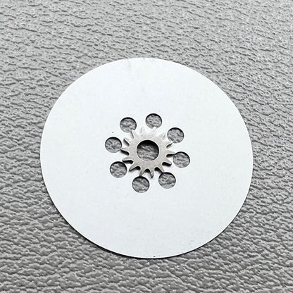 White background showing 2-piece week and date disk wheels for Miyota 8200 series watches.
