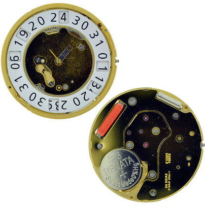 Ronda 6003B quartz watch movement, precise timekeeping for high-quality watch accessories.