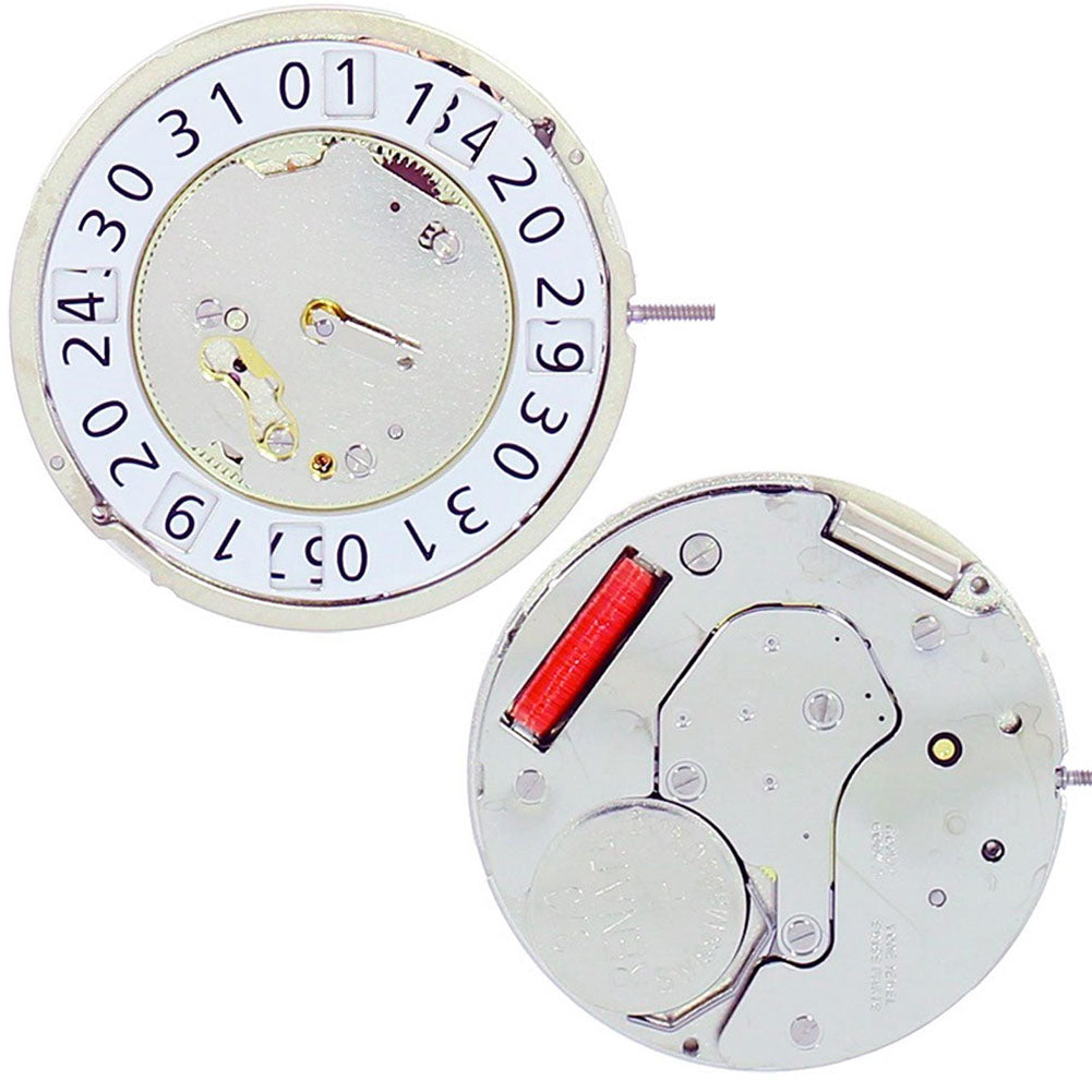 Ronda 6004B quartz watch movement showing precise timekeeping for premium watch accessories.