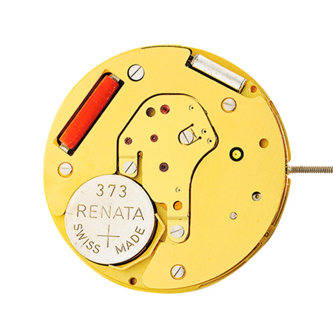 Ronda 6004B quartz watch movement showing precise timekeeping mechanism in watch accessories.