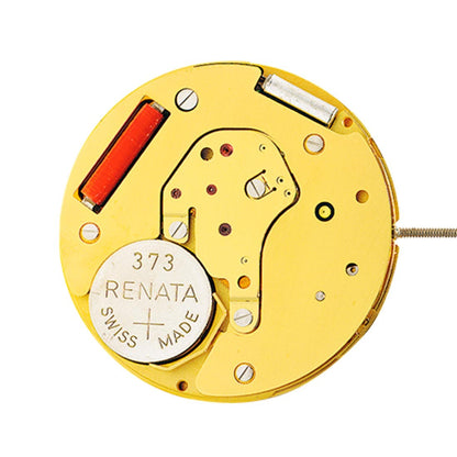 Ronda 6004B quartz watch movement showing precise timekeeping mechanism in watch accessories.