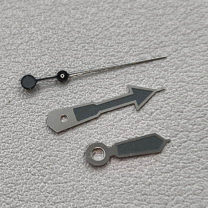2 Sets Black Trim Green Lume Hands Sets for NH35 NH36 7S26 Movement