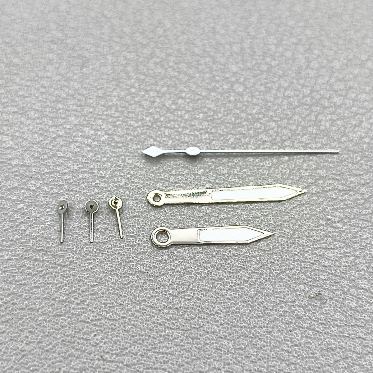 2 Sets Green Luminous Silver+White Trim Hands for VD53 VD54 VD57 Movement