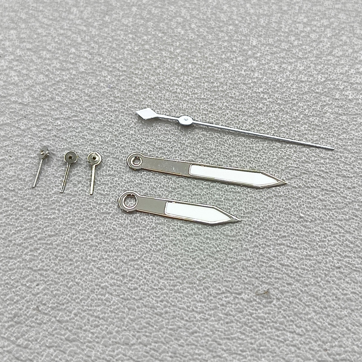 2 Sets Green Luminous Silver+White Trim Hands for VD53 VD54 VD57 Movement