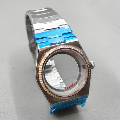 Modified 40mm Watch Case For Super-Player Prx Case Bracelet Fit NH35 NH36