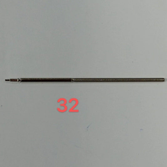 5pcs Extended 32mm Length Watch Winding Stems for Ronda 751 753 762 763 Movement
