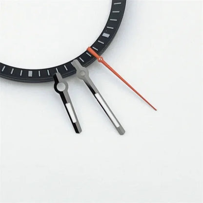 Green Luminous Logbook Watch Hands Green Orange Red Second Hand for NH35/NH36