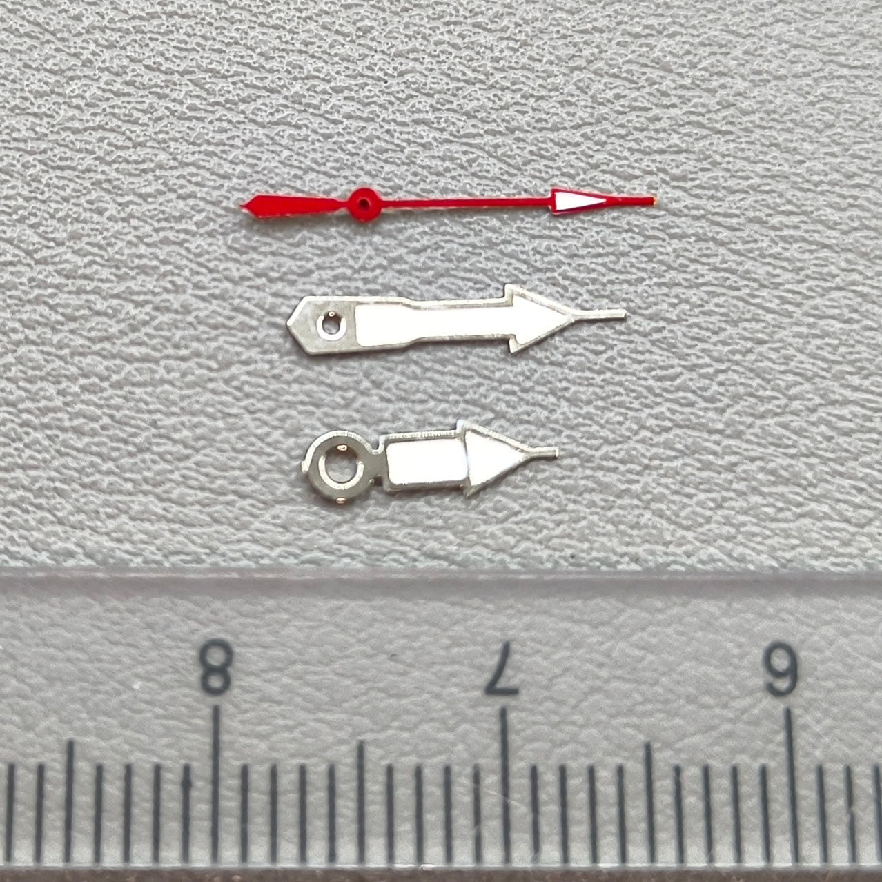 2 Sets Luminous Red Second Watch Hands For Miyota 2035 Quartz Movement