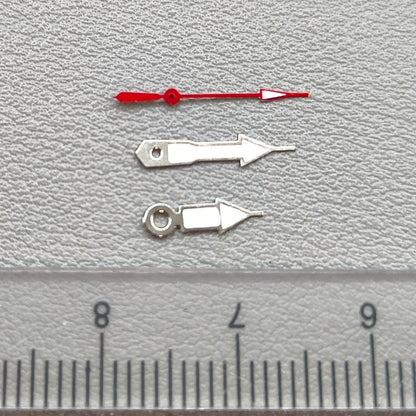 2 Sets Luminous Red Second Watch Hands For Miyota 2035 Quartz Movement