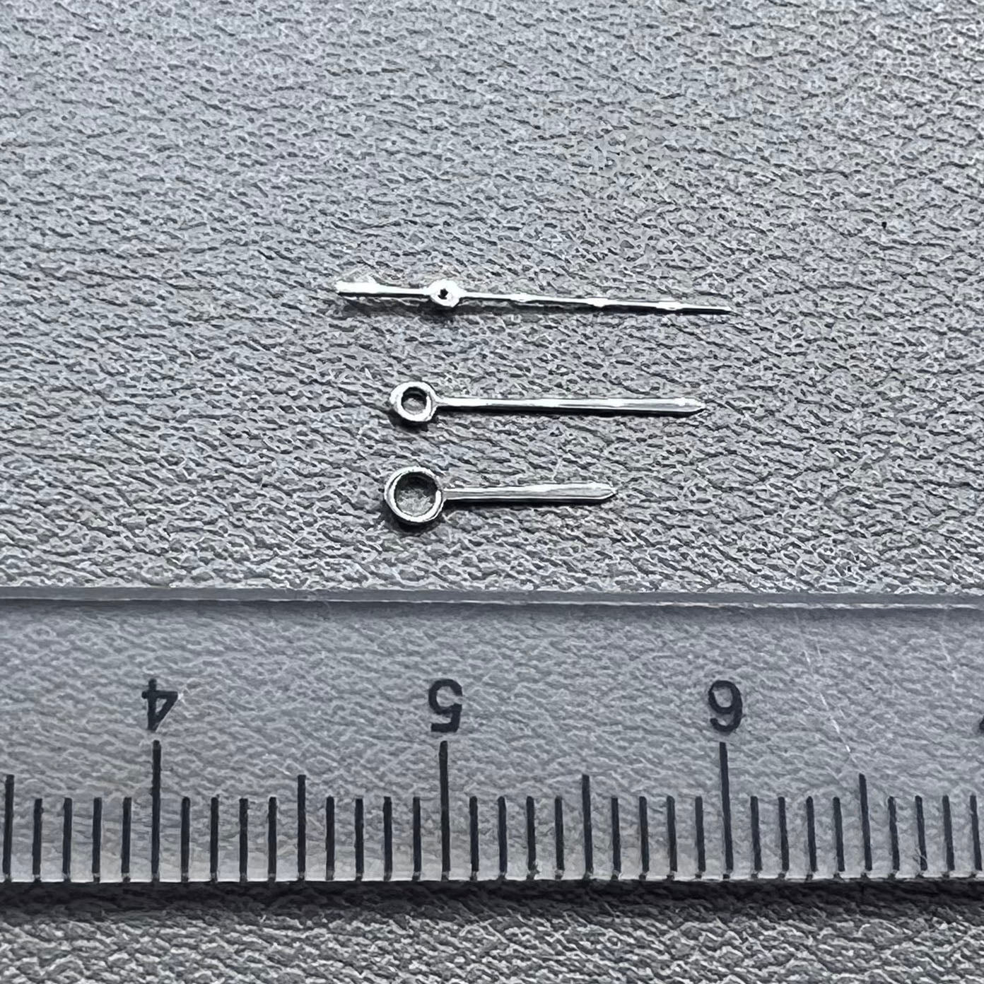 Silver Trim Watch Hands No Luminous for NH35 NH36 NH38 NH39 NH70