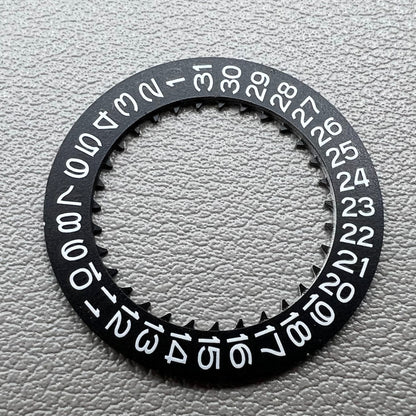 Leuchtradescheibe Blau mit wei�er Schrift f�r NH35 NH36 Uhrwerk, hochwertiges Watch Zubeh�r von