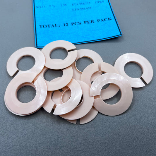 #AC-676-7.75 12 PIECES 1 Ligne Sizes Movement Casing Ring Holder Case Spacer