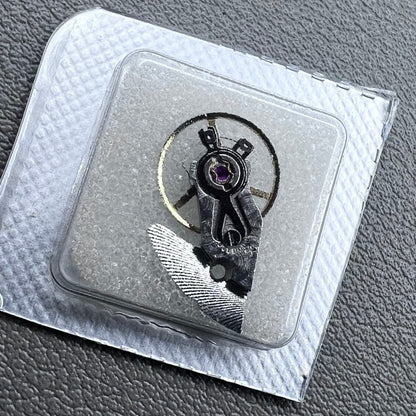 Complete balance wheel with silver splint for ETA 2892A2 movement, high precision watch accessory.
