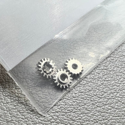 3 Stück Silberfarbene Aufzugsritzel Ersatz für China Shanghai Werk 7120