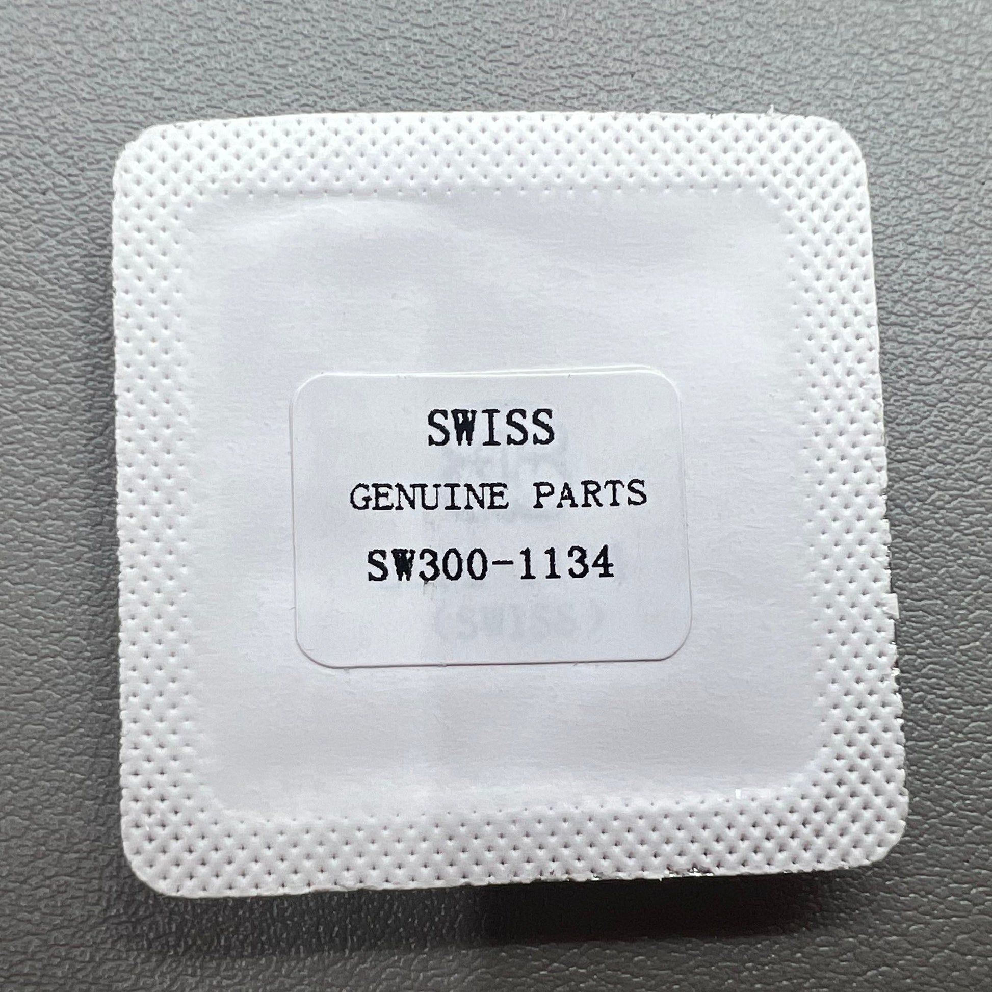Original SW300-1134 automatic watch movement bridge and wheel by Swiss Echte for SW300 caliber.