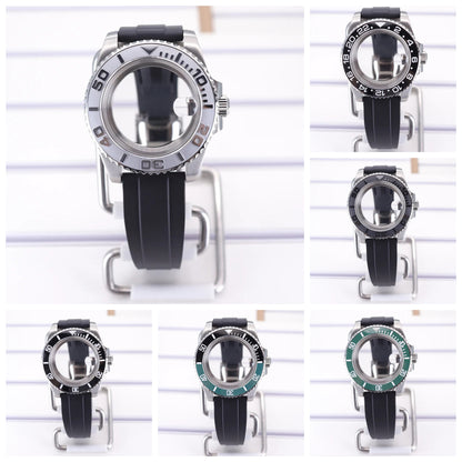 40mm Watch Case For 4R NH35 NH36 NH34/38 NH70 8215 Eta2824 PT5000 Sapphire Glass