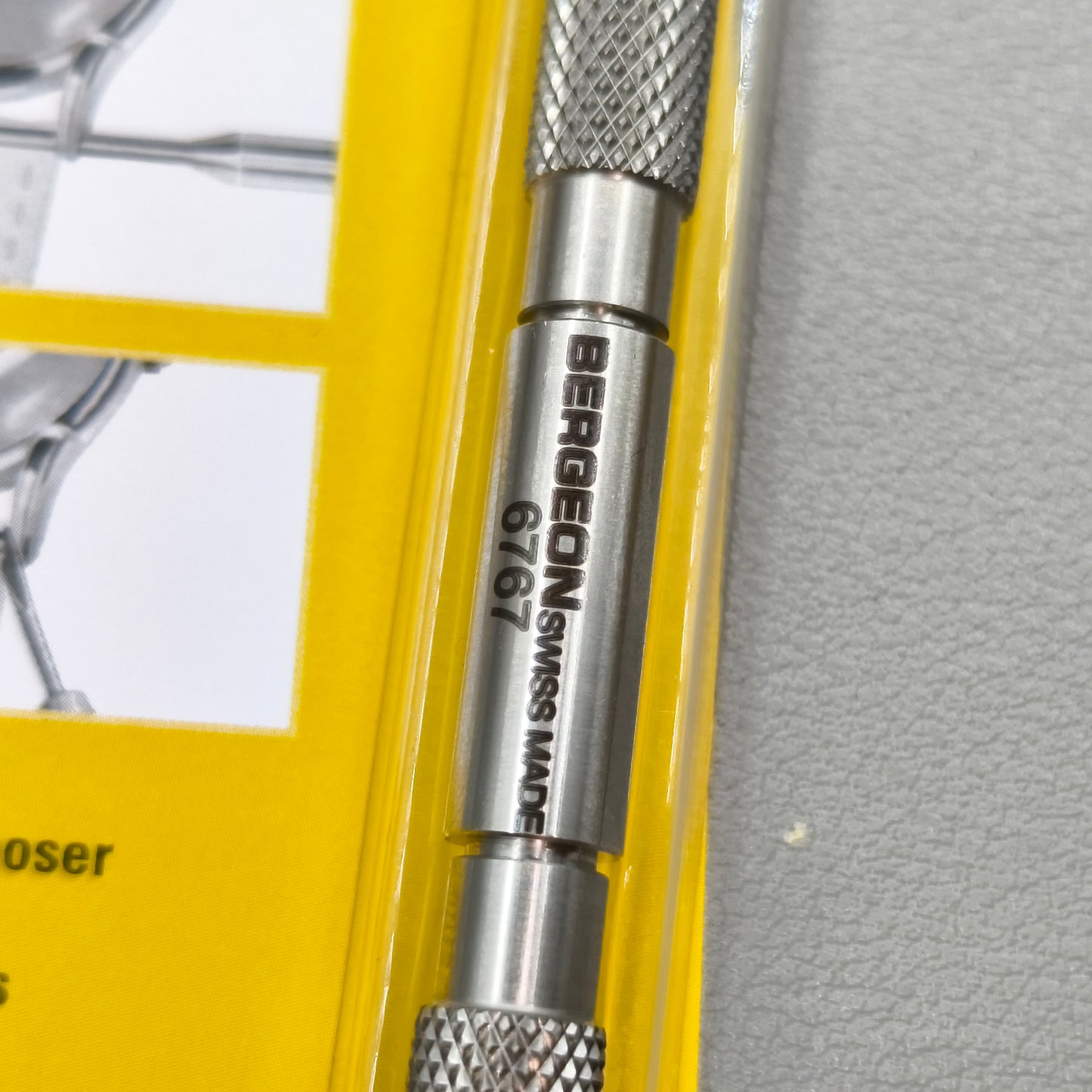 Swiss Bergeon 6767-S Spring Bar Watch Bracelet Fitting & Removal Tool